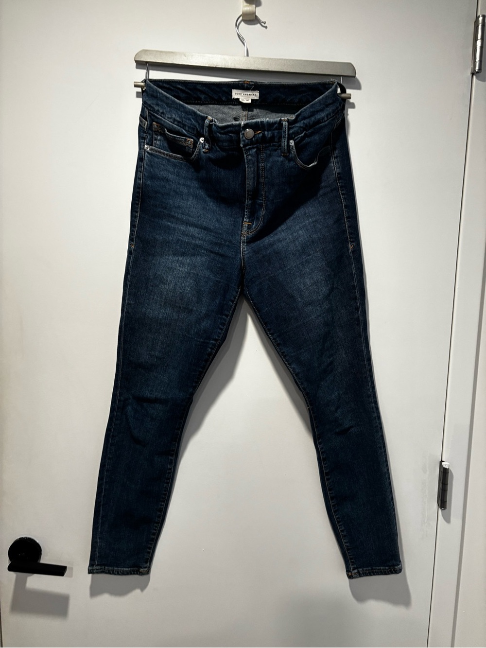 Good American Dark Blue Skinny Jeans